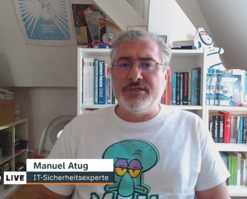 Screenshot HonkHase bei ZDFheute live 20260905